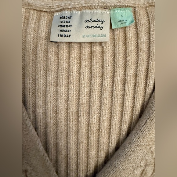 Anthropologie Saturday Sunday Niza Cardigan and Skirt MATCHING SET Size Small - Picture 10 of 11